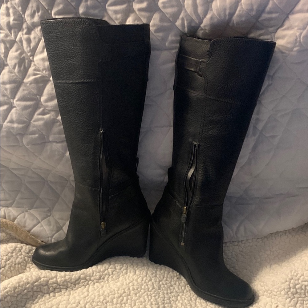 Timberland Black Wedge Shoes